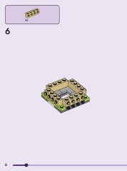 LEGO 77070 instructions page 8 – build guide