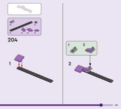 LEGO 77071 instructions page 101 – build guide