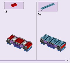 LEGO 77071 instructions page 11 – build guide