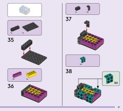 LEGO 77071 instructions page 21 – build guide