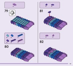 LEGO 77071 instructions page 43 – build guide