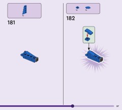LEGO 77071 instructions page 87 – build guide