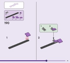 LEGO 77071 instructions page 91 – build guide