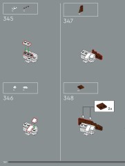 LEGO 77072 instructions page 160 – build guide