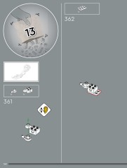 LEGO 77072 instructions page 168 – build guide