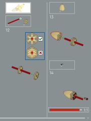 LEGO 77072 instructions page 17 – build guide