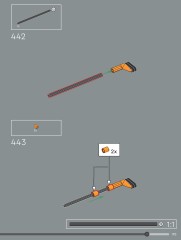 LEGO 77072 instructions page 195 – build guide
