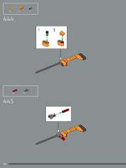 LEGO 77072 instructions page 196 – build guide
