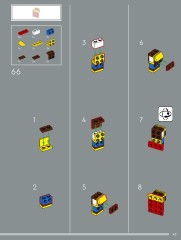 LEGO 77072 instructions page 43 – build guide