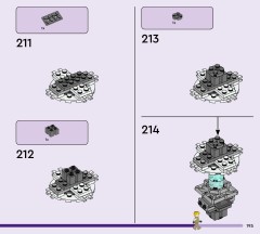 LEGO 77073 instructions page 195 – build guide