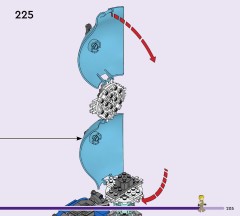 LEGO 77073 instructions page 205 – build guide