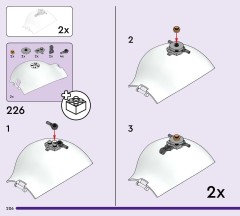 LEGO 77073 instructions page 206 – build guide
