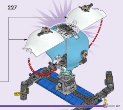 LEGO 77073 instructions page 207 – build guide