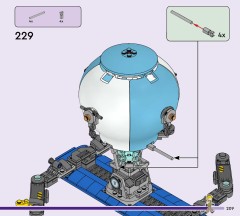 LEGO 77073 instructions page 209 – build guide