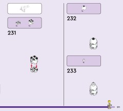 LEGO 77073 instructions page 211 – build guide