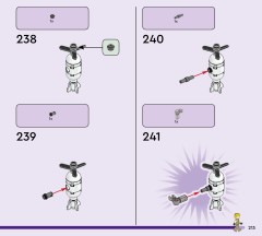 LEGO 77073 instructions page 213 – build guide