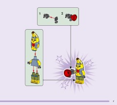 LEGO 77073 instructions page 7 – build guide