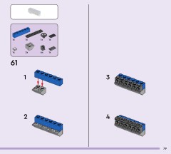 LEGO 77073 instructions page 79 – build guide