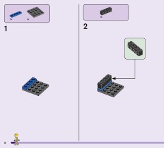 LEGO 77073 instructions page 8 – build guide