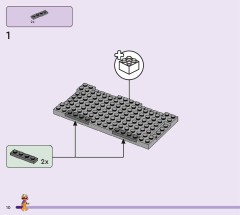 LEGO 77076 instructions page 10 – build guide