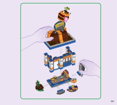 LEGO 77076 instructions page 107 – build guide