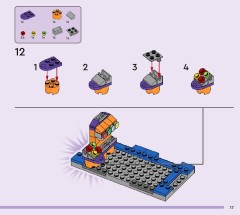 LEGO 77076 instructions page 17 – build guide
