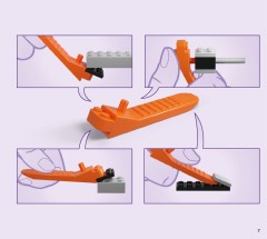 LEGO 77076 instructions page 7 – build guide