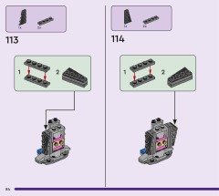 LEGO 77076 instructions page 84 – build guide