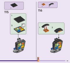LEGO 77076 instructions page 85 – build guide