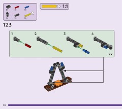 LEGO 77076 instructions page 90 – build guide