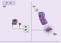 LEGO 77077 instructions page 73 – build guide