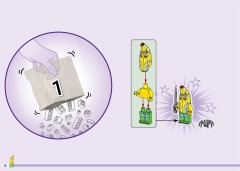 LEGO 77077 instructions page 8 – build guide