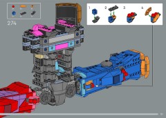 LEGO 77078 instructions page 151 – build guide