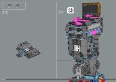 LEGO 77078 instructions page 172 – build guide