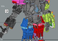 LEGO 77078 instructions page 258 – build guide