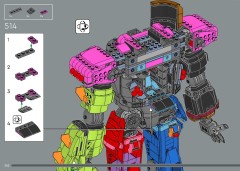 LEGO 77078 instructions page 262 – build guide