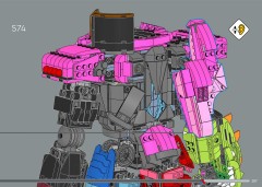 LEGO 77078 instructions page 287 – build guide