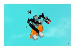 LEGO 7708 instructions page 15 – build guide