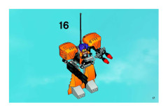 LEGO 7708 instructions page 17 – build guide