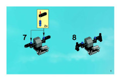 LEGO 7708 instructions page 5 – build guide