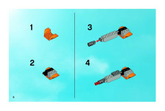 LEGO 7708 instructions page 6 – build guide