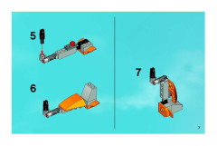 LEGO 7708 instructions page 7 – build guide