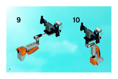 LEGO 7708 instructions page 8 – build guide