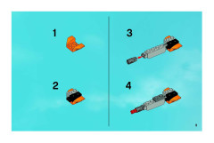LEGO 7708 instructions page 9 – build guide