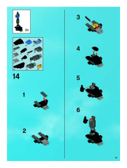 LEGO 7709 instructions page 23 – build guide