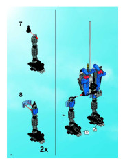 LEGO 7709 instructions page 24 – build guide