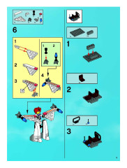 LEGO 7709 instructions page 9 – build guide