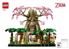 LEGO 77092 instructions page 1 – build guide