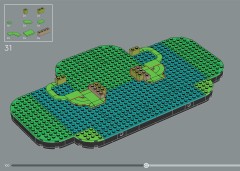 LEGO 77092 instructions page 100 – build guide