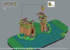 LEGO 77092 instructions page 117 – build guide